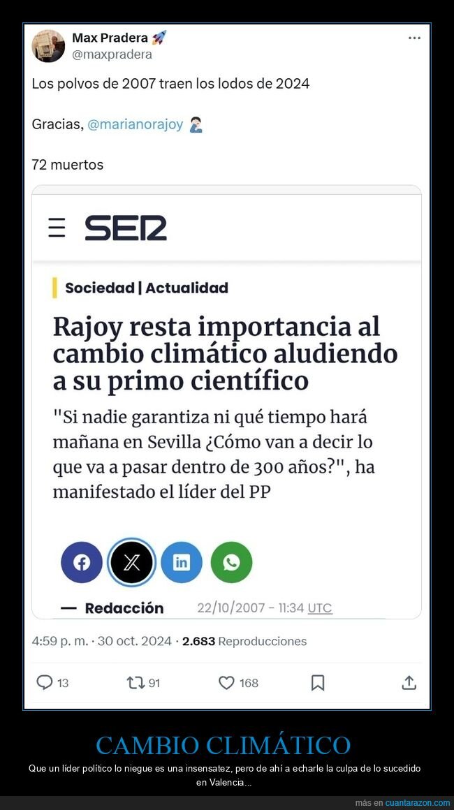 cambio climático,dana