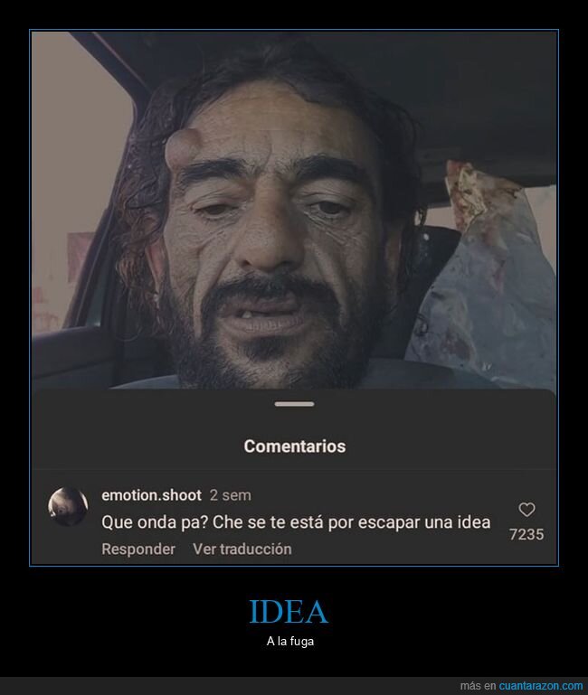 bulto,comentarios,idea