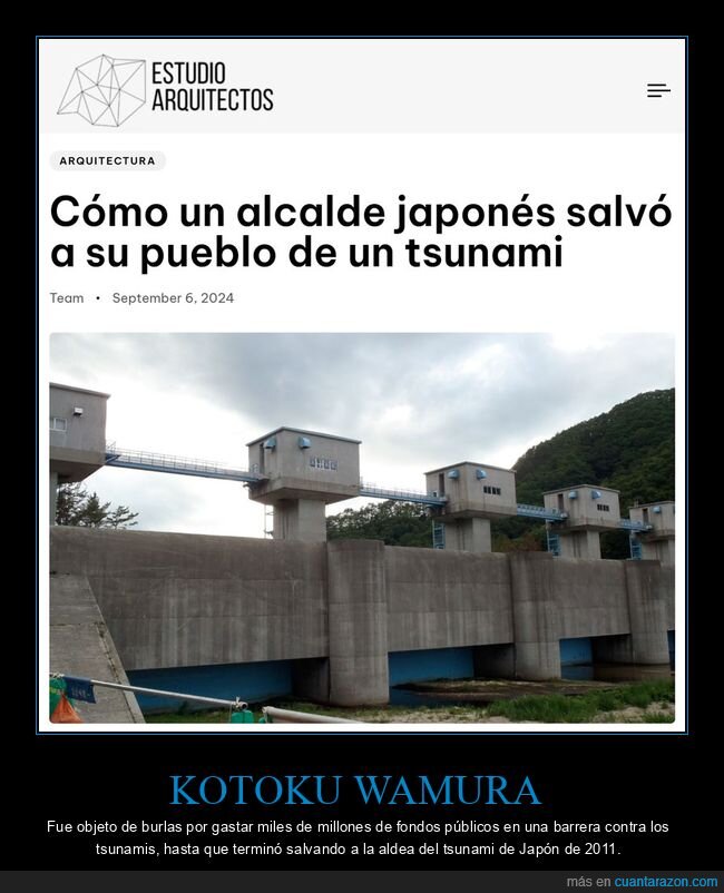 kotoku wamura,alcalde,japonés,pueblo,tsunami