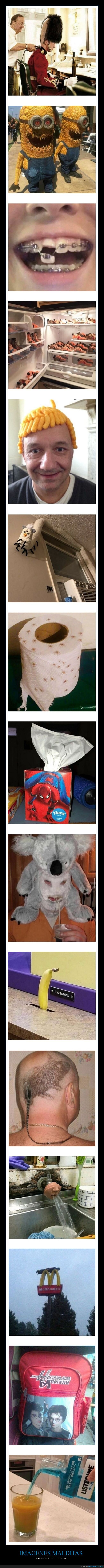 imágenes malditas,confusas