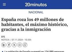 Enlace a Menos nacimientos pero más población