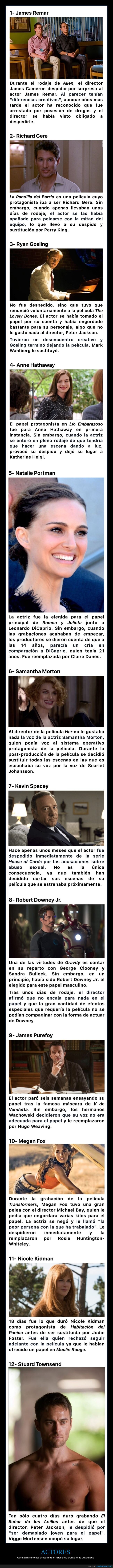 actores,despedidos,películas