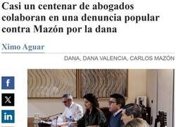 Enlace a Se cuece una denuncia contra Mazón
