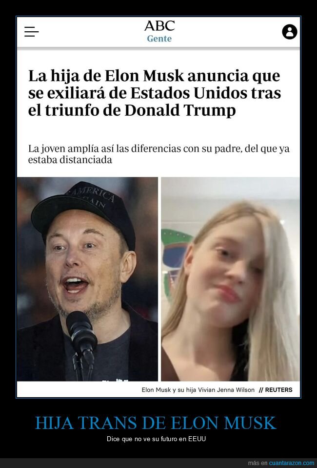 elon musk,hija,trans,eeuu,donald trump