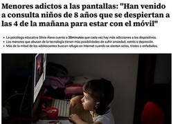 Enlace a Adictos a las pantallas