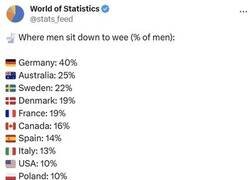 Enlace a Países en los que los hombres mean sentados