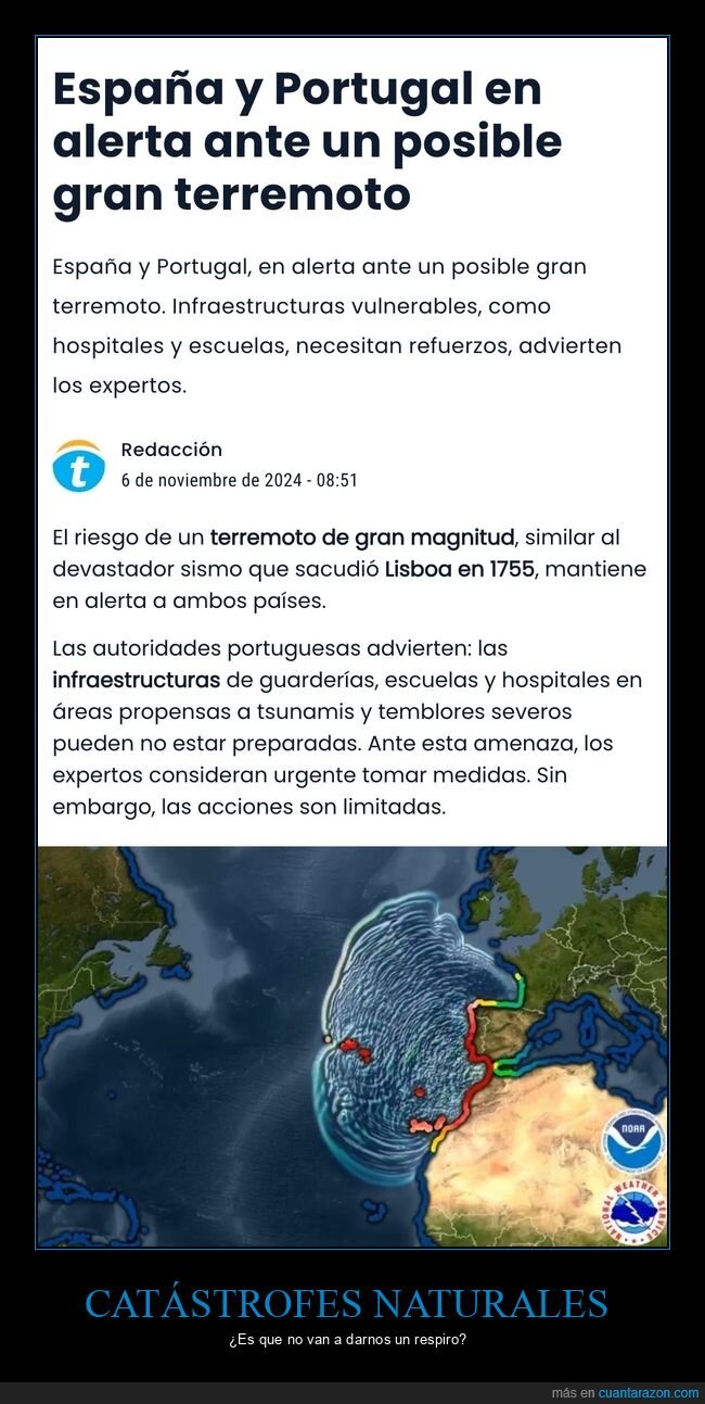 españa,portugal,alerta,terremoto