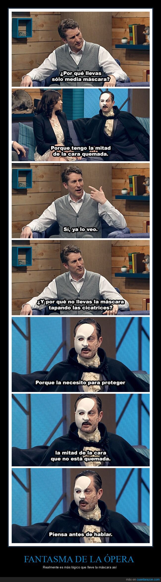 fantasma de la ópera,máscara