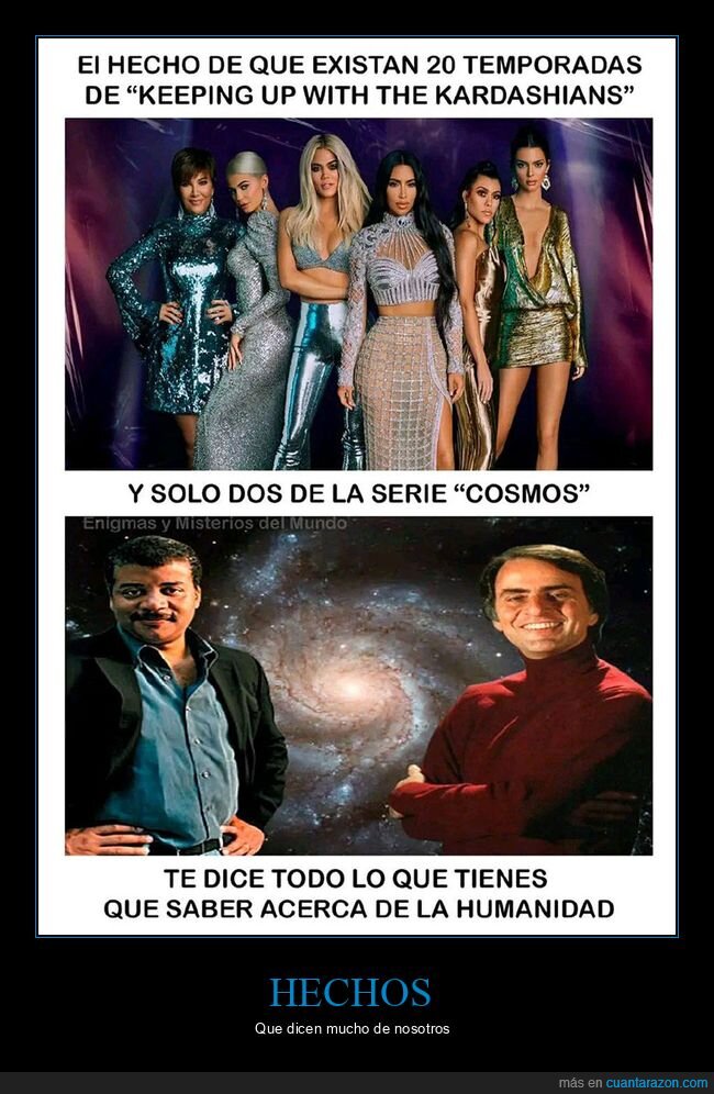 cosmos,kardashians,temporadas