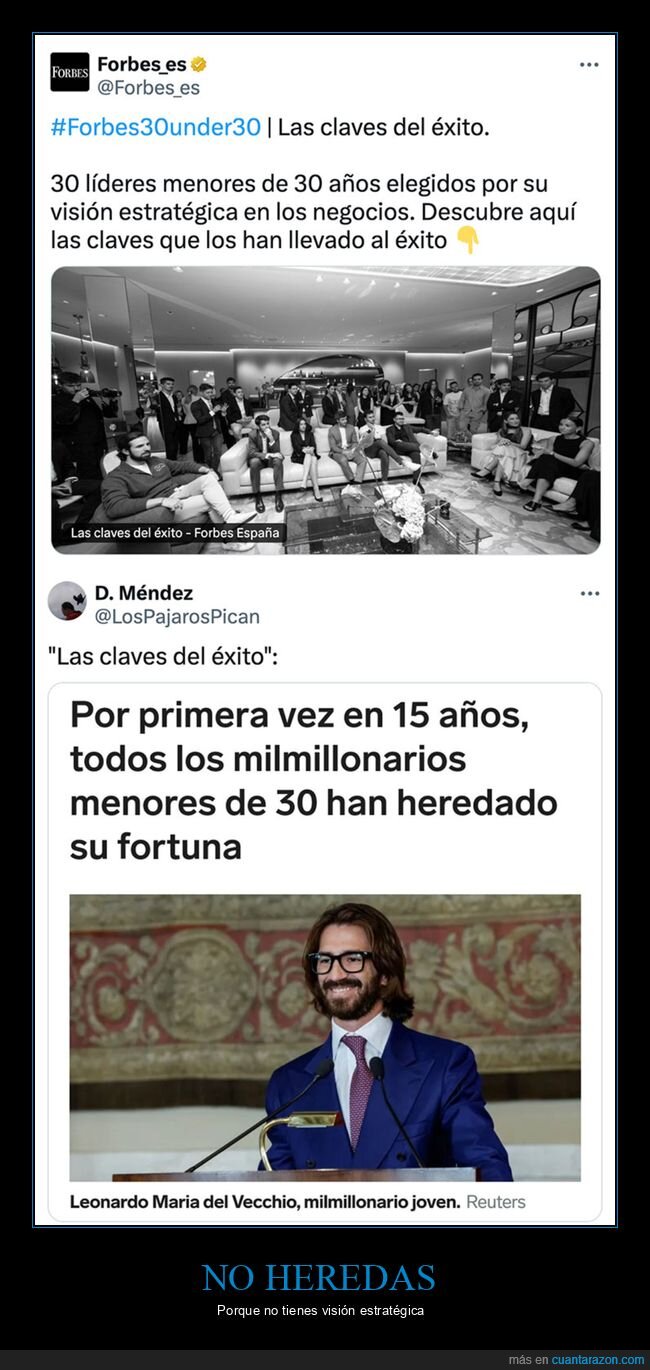 éxito,forbes,heredar,millonarios