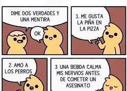 Enlace a Dos verdades y una mentira