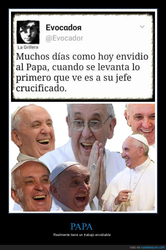 crucificado,envidiar,jefe,papa