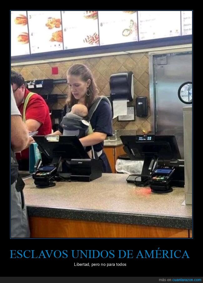 bebé,eeuu,trabajando