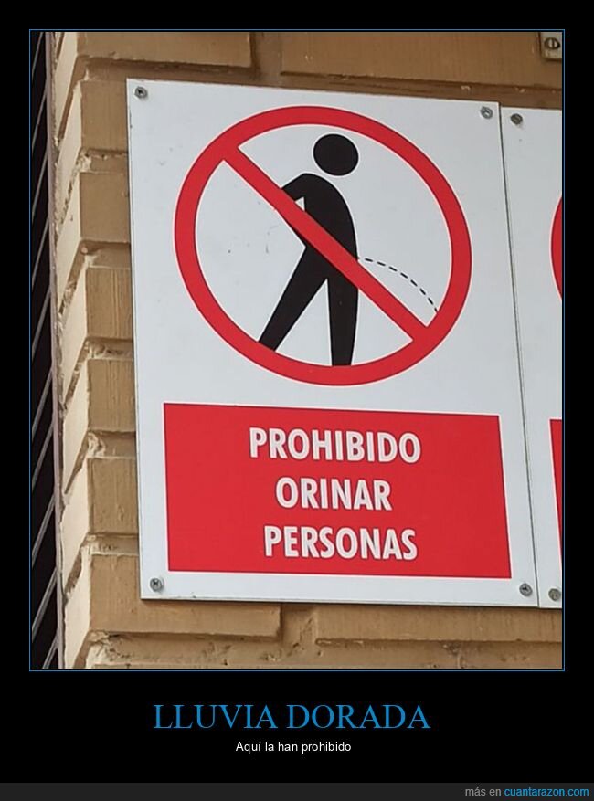 carteles,mear,personas,prohibición