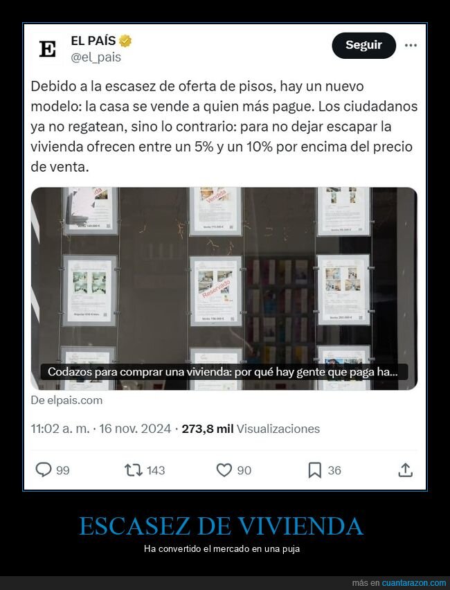 escasez,vivienda,precios