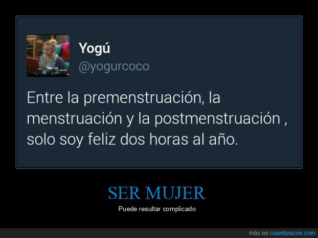 feliz,menstruación,postmenstruación,premenstruación