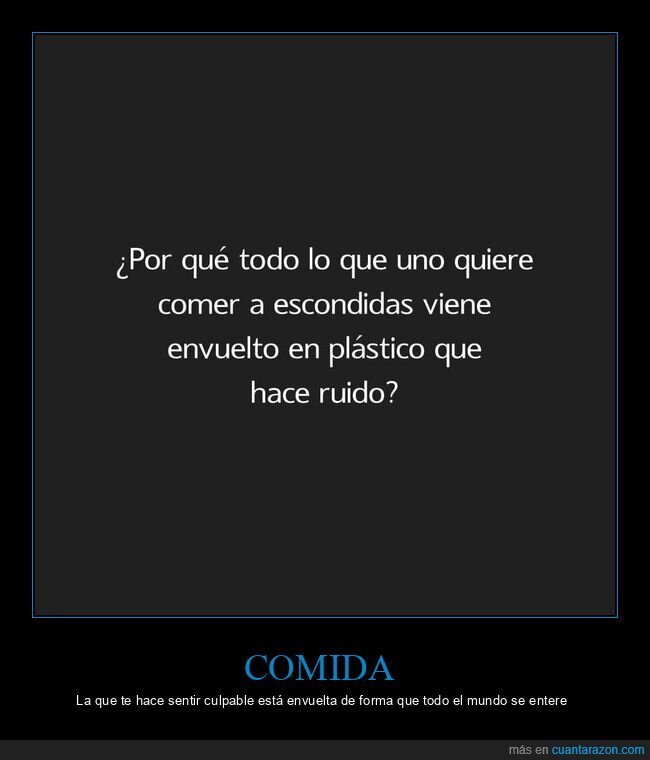 comida,escondidas,envuelta,plástico,ruido