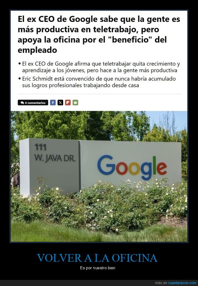 google,teletrabajo,oficina