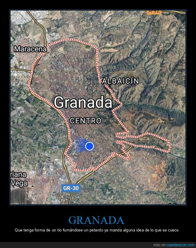 forma,fumando,granada,mapas