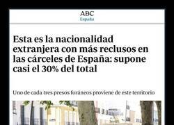 Enlace a La nacionalidad extranjera con más reclusos