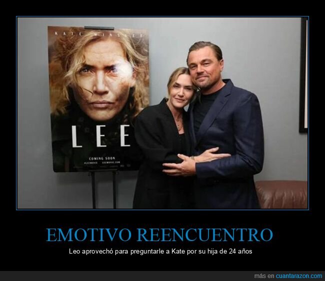 kate winslet,leonardo dicaprio,reencuentro