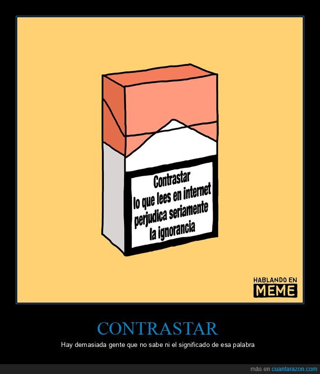 contrastar,internet,perjudicar,ignorancia
