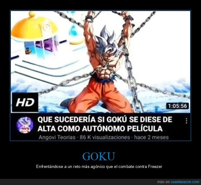 autónomo,dragon ball,goku