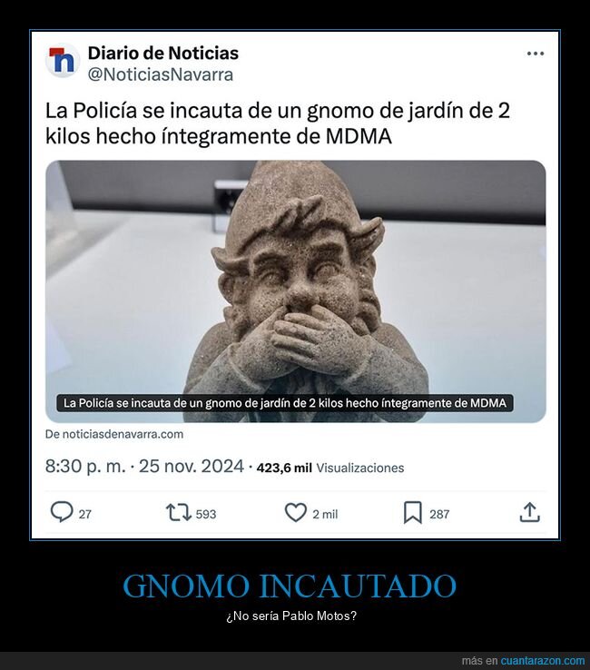 gnomo,mdma,policía