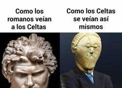 Enlace a Escultura romana VS Escultura celta