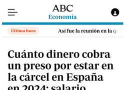 Enlace a Lo que cobran los presos en España