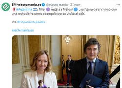Enlace a Regalo entre mandatarios