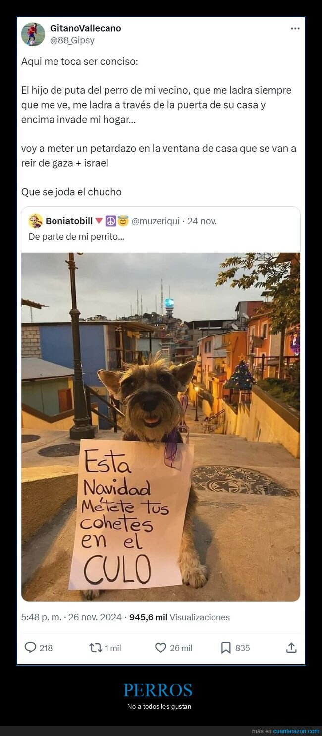 perros,petardos,ladridos