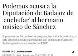Enlace a Lo del hermano de Sánchez viene de lejos