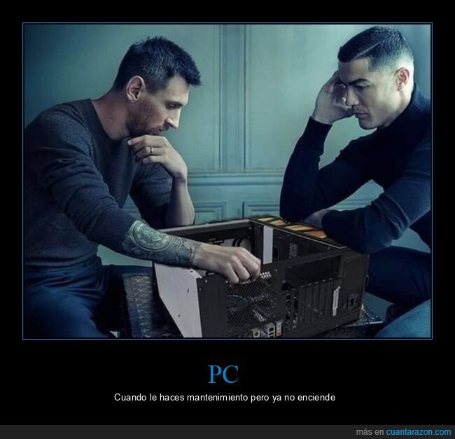 pc,mantenimiento,encender