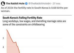 Enlace a La natalidad en Corea del Sur está en caída libre