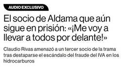 Enlace a Amenazas desde la cárcel