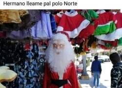 Enlace a Papá Noel inquietante