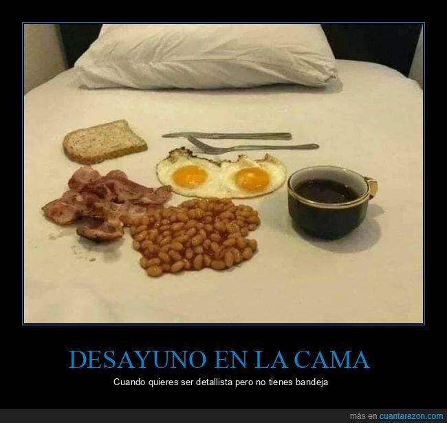 desayuno,cama