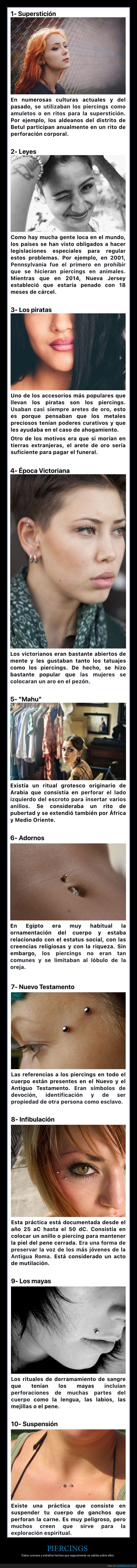 piercings,curiosidades