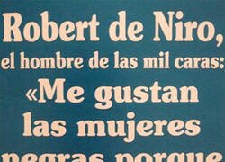 Enlace a Los gustos de Robert de Niro