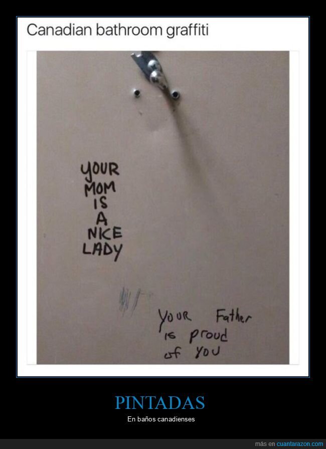 aseos,canadá,pintadas