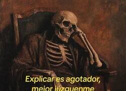 Enlace a Completamente agotador