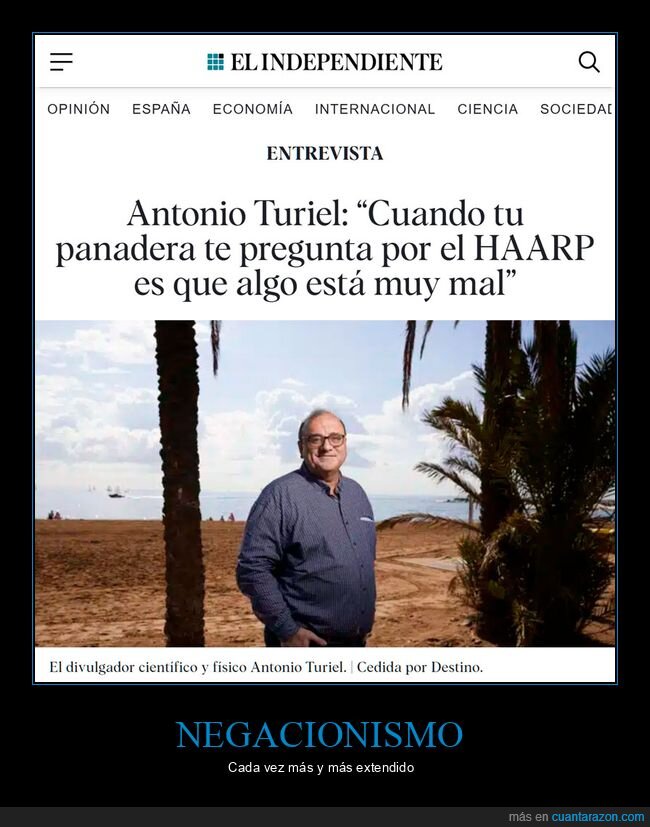 antonio turiel,haarp,negacionistas