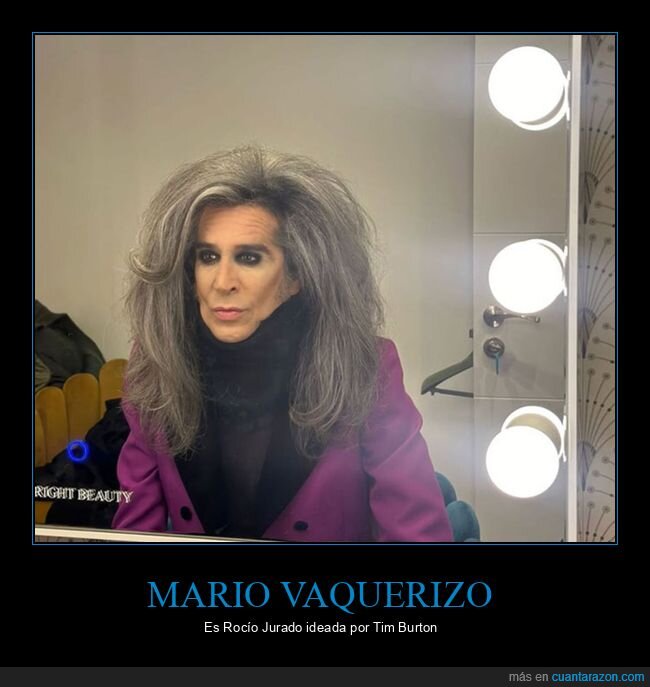 mario vaquerizo,rocío jurado,tim burton