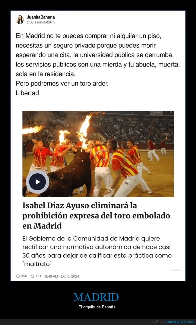 madrid,ayuso,toro embilado