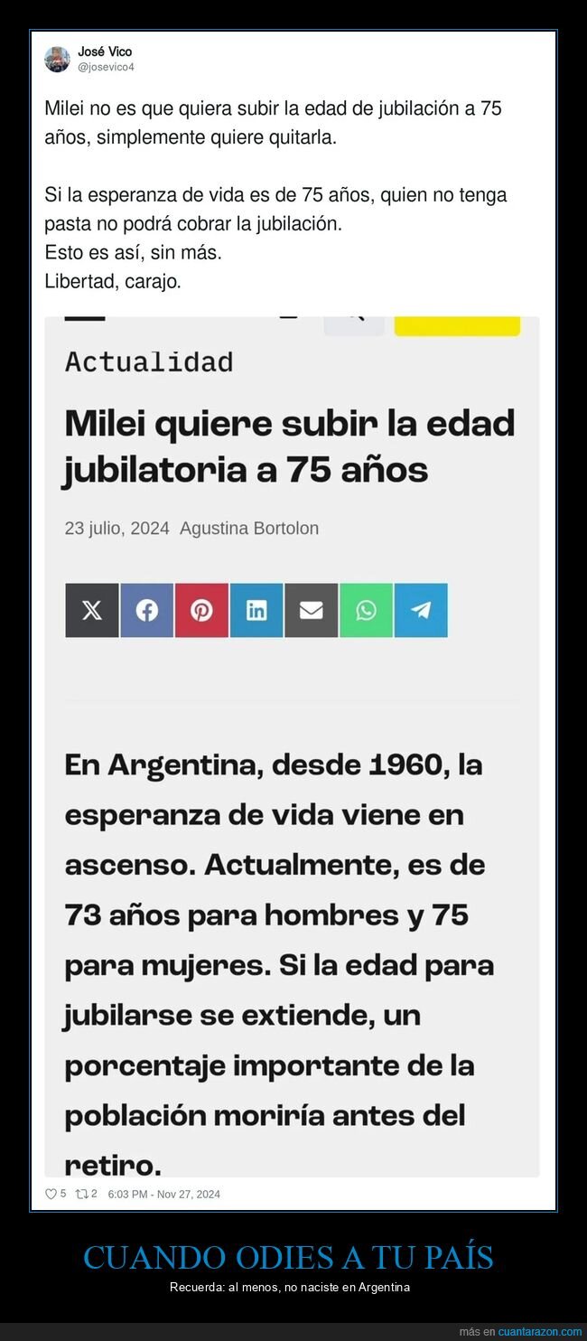 argentina,jubilación,edad,milei