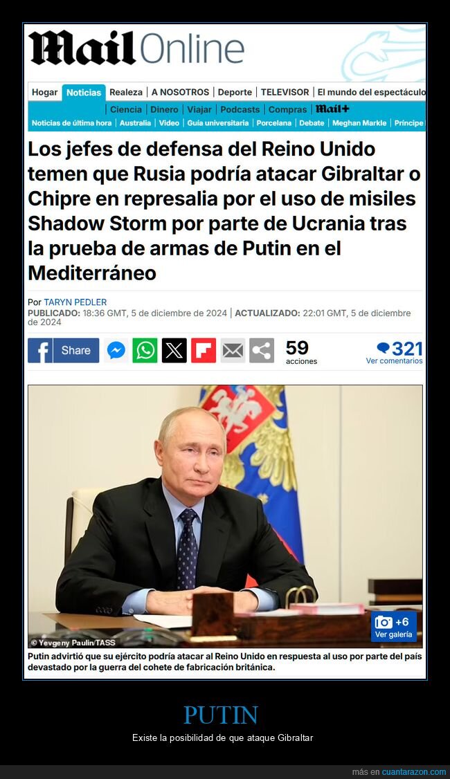 putin,rusia,atacar,gibraltar