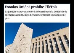 Enlace a Se acabó TikTok en EEUU