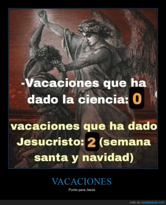 ciencia,jesús,vacaciones