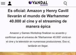 Enlace a Se vienen pelis de Warhammer 40.000